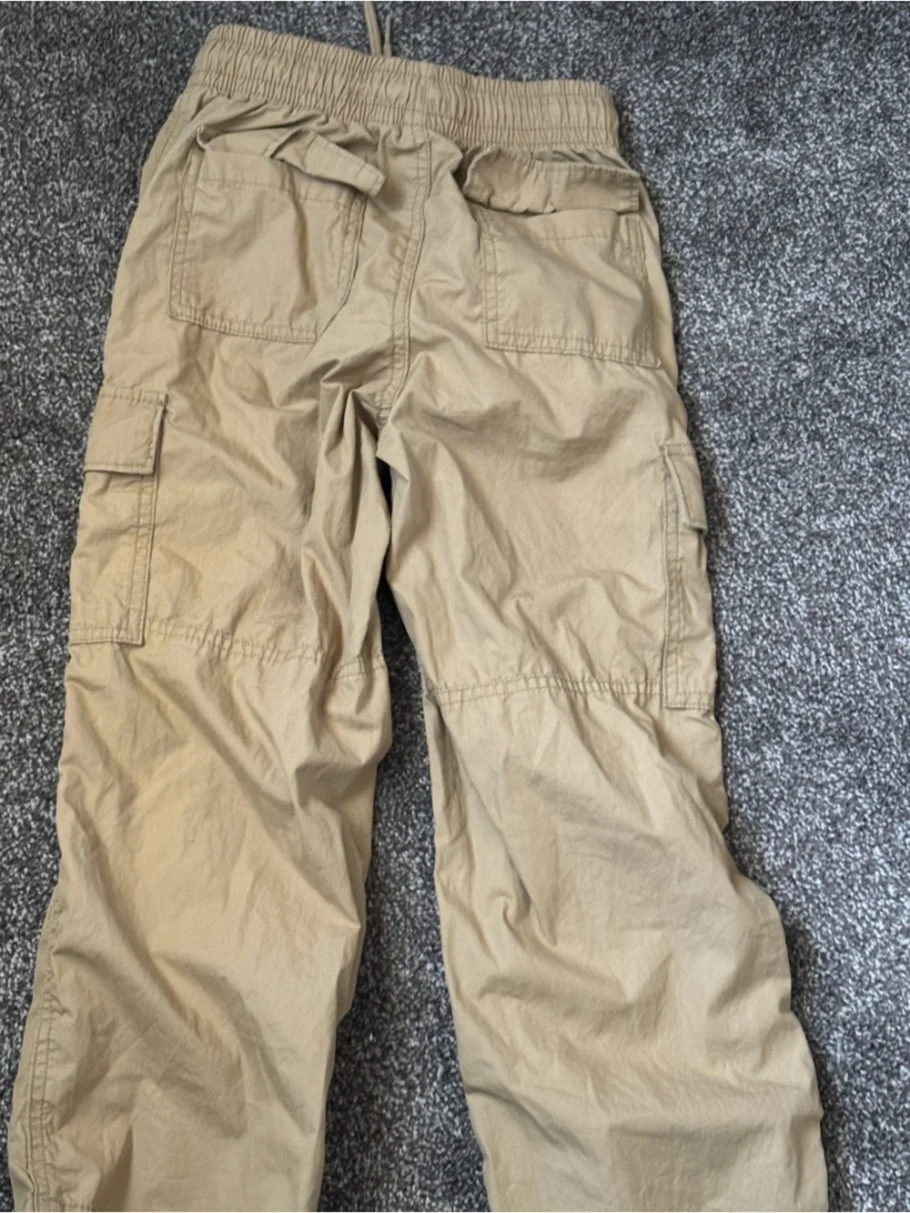 GAP Boys Tan Cargo Jeans
